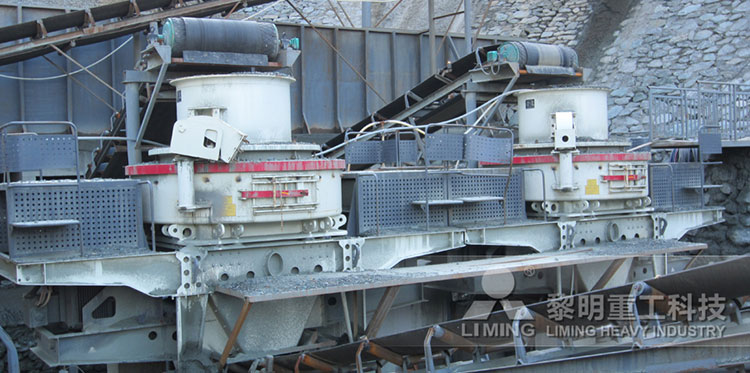 时产200吨河卵石制砂项目现场